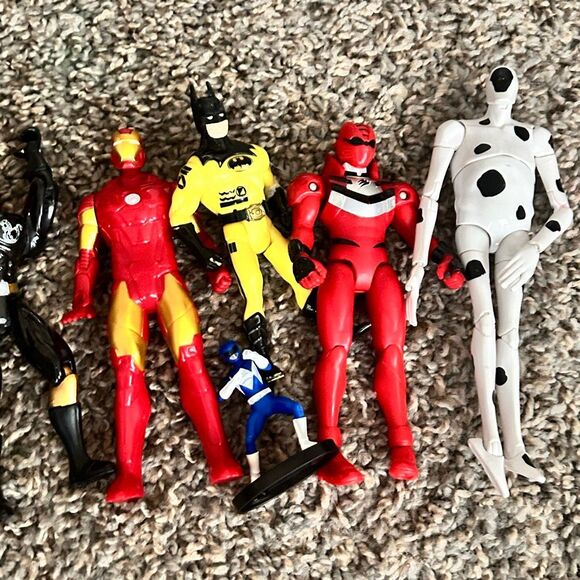 Action Figure Toys LOT Marvel, DC, Power Rangers, Etc - Picture 5 of 8